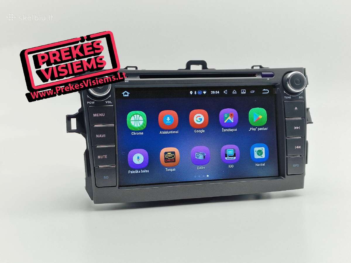 Toyota Avensis Multimedia Android 12 Dsp Ips - nuotraukos Nr. 5