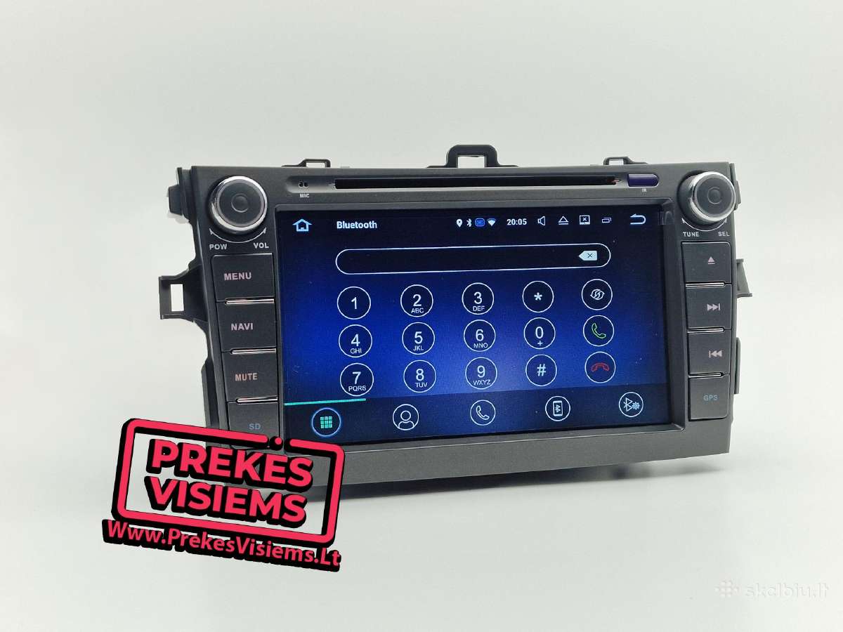 Toyota Avensis Multimedia Android 12 Dsp Ips - nuotraukos Nr. 7