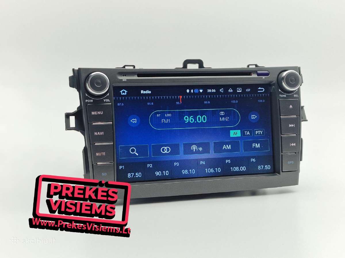 Toyota Avensis Multimedia Android 12 Dsp Ips - nuotraukos Nr. 8