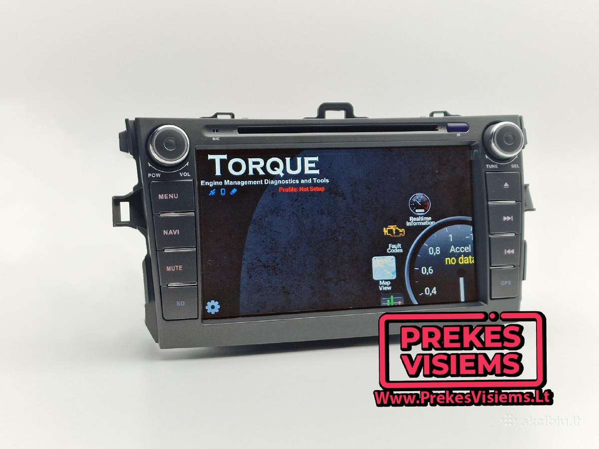 Toyota Avensis Multimedia Android 12 Dsp Ips - nuotraukos Nr. 9
