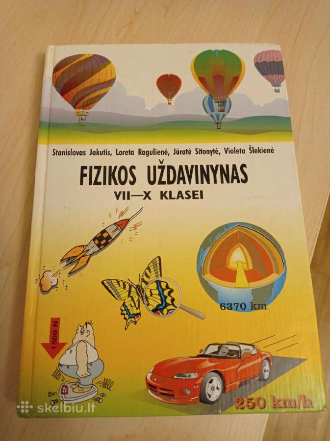 Fizikos Uždavinynas 7-10 Klasei - Skelbiu.lt