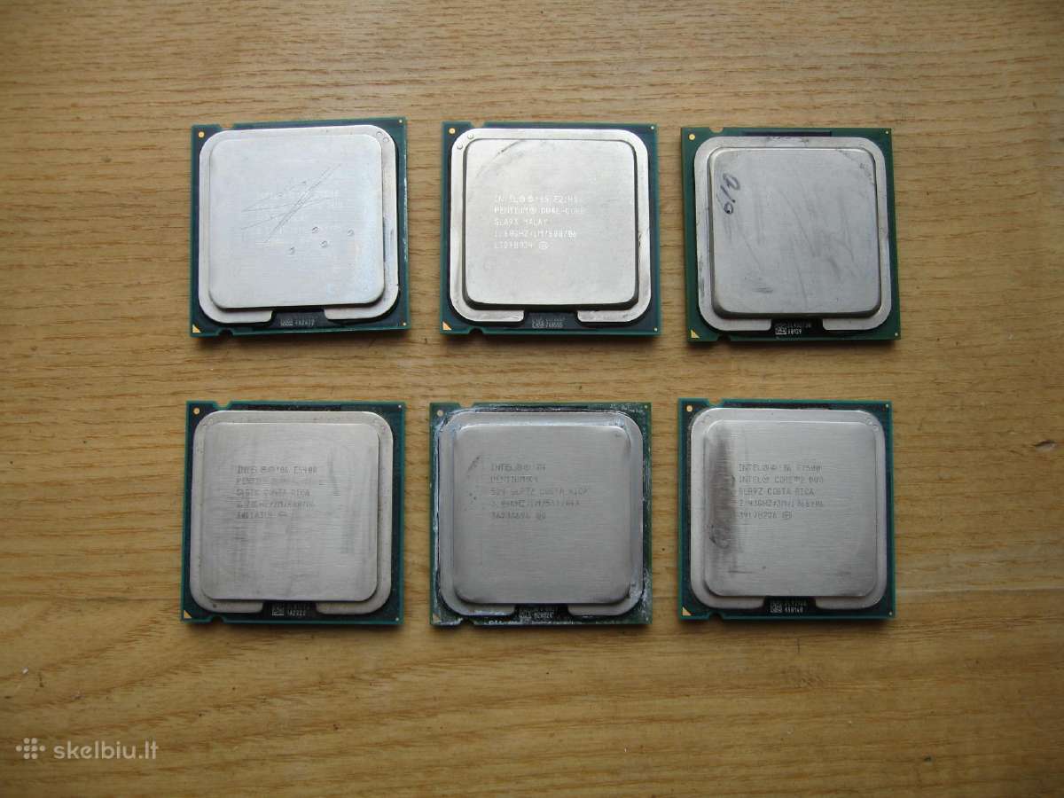 Cpu Procesoriai Intel ir Amd - nuotraukos Nr. 2