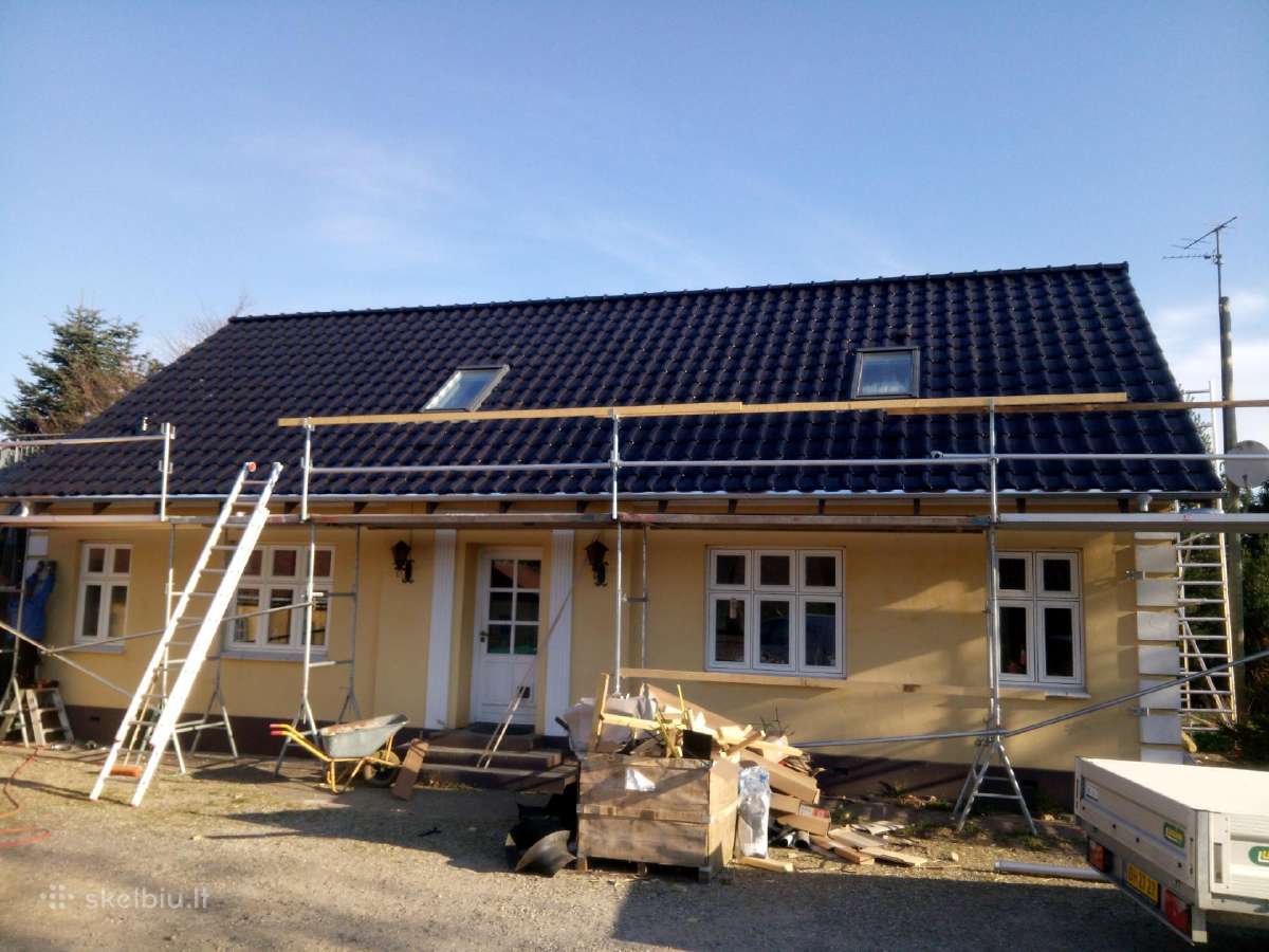 Stogu dengimas, saulės elektrinės, vidaus apdaila - nuotraukos Nr. 7