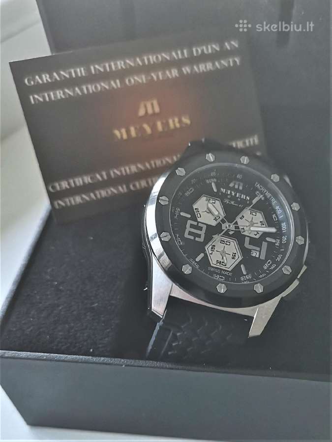 Meyers - Fly Racer naujas Šveicariškas laikrodis - nuotraukos Nr. 13