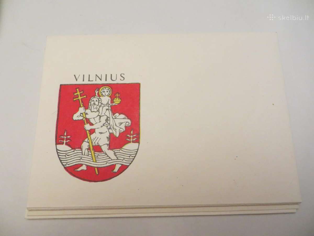 Vokai, atvirlaiškiai, 162 vnt. Lietuva (1 - nuotraukos Nr. 3