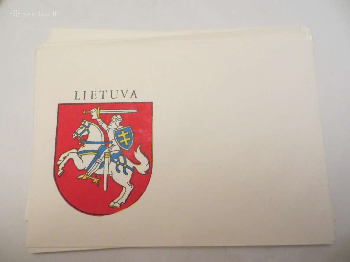 Vokai, atvirlaiškiai, 162 vnt. Lietuva (1 - nuotraukos Nr. 5