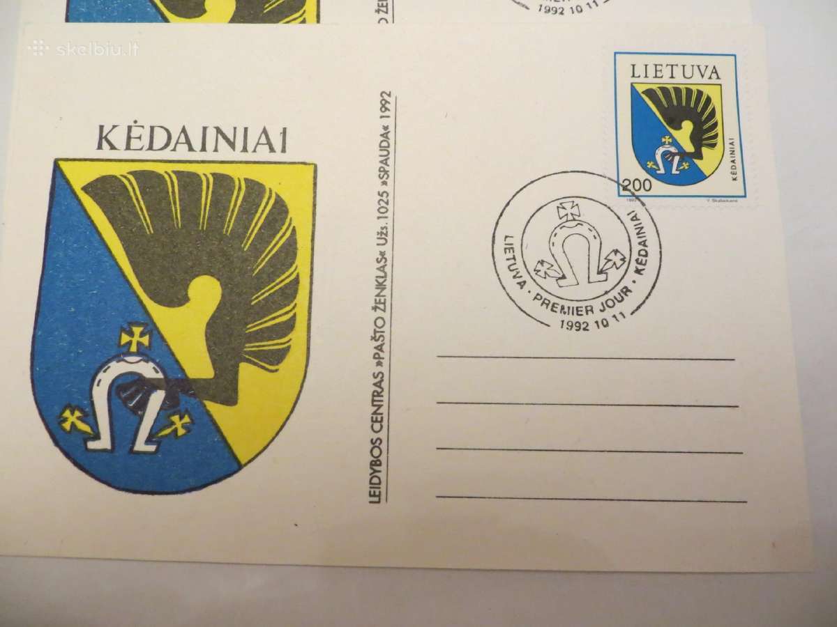Vokai, atvirlaiškiai, 162 vnt. Lietuva (1 - nuotraukos Nr. 10