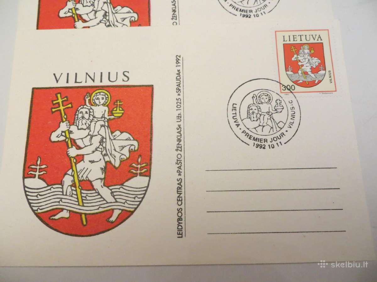 Vokai, atvirlaiškiai, 162 vnt. Lietuva (1 - nuotraukos Nr. 13
