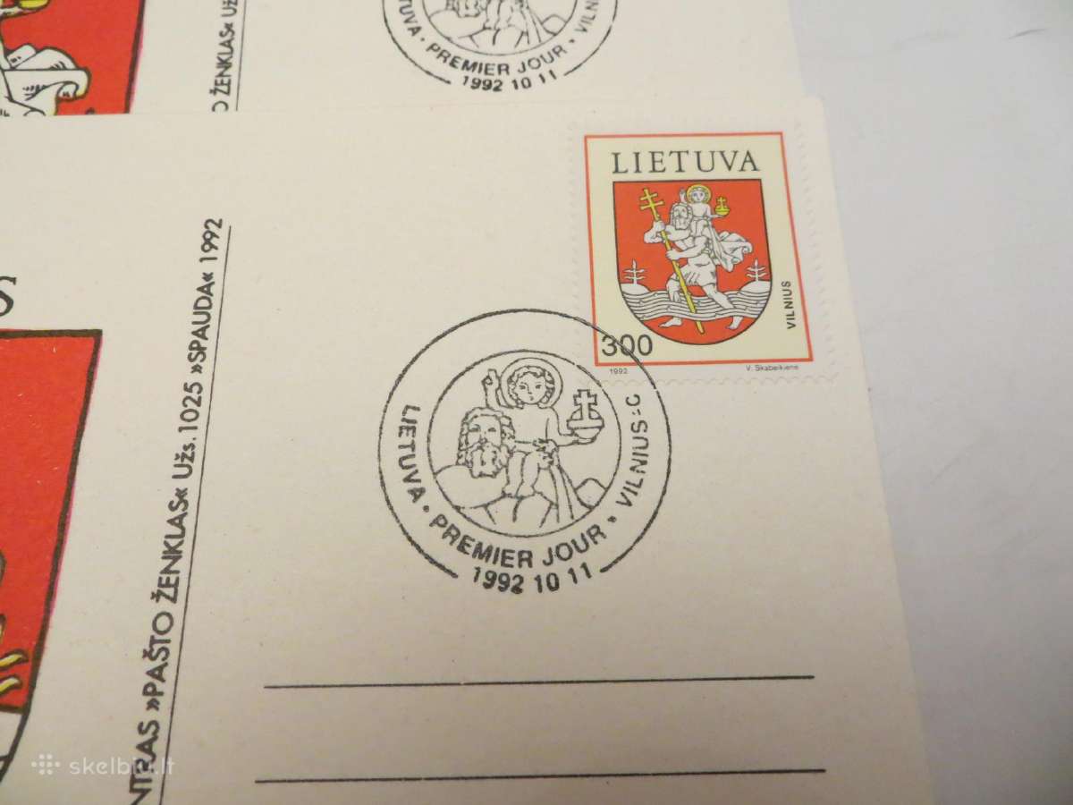 Vokai, atvirlaiškiai, 162 vnt. Lietuva (1 - nuotraukos Nr. 15