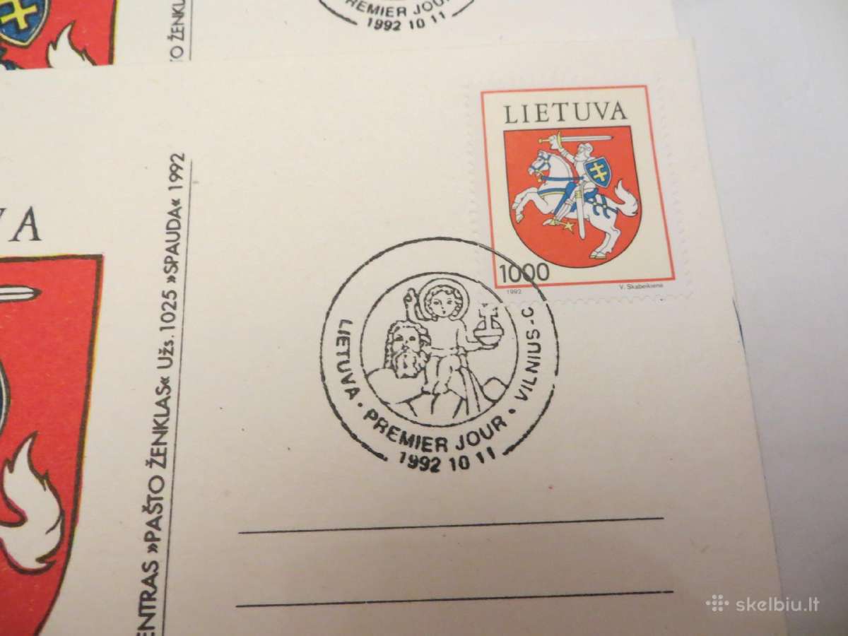 Vokai, atvirlaiškiai, 162 vnt. Lietuva (1 - nuotraukos Nr. 18