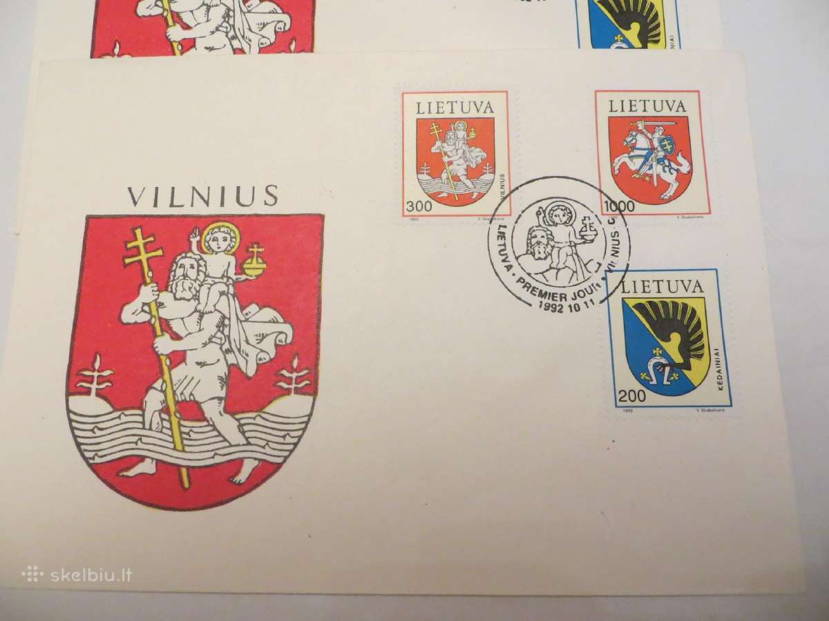 Vokai, atvirlaiškiai, 162 vnt. Lietuva (1 - nuotraukos Nr. 19