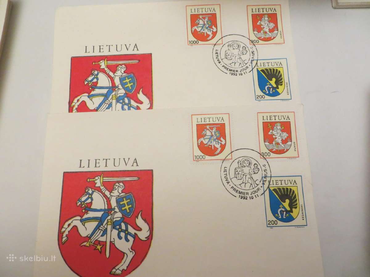 Vokai, atvirlaiškiai, 162 vnt. Lietuva (1 - nuotraukos Nr. 24