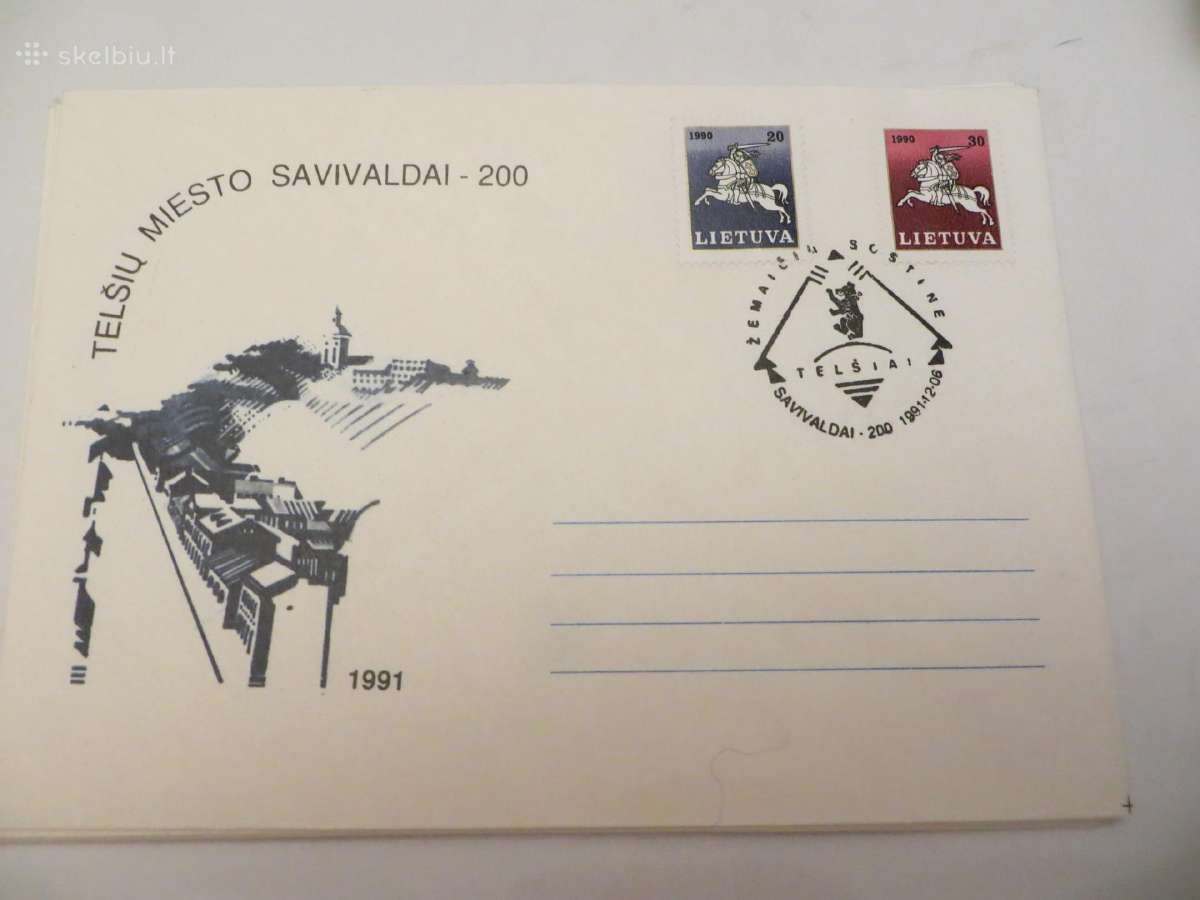 Vokai 99 vnt. Lietuva įvairūs ir pirmos dienos (2 - nuotraukos Nr. 25