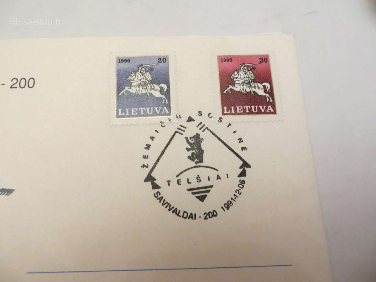 Vokai 99 vnt. Lietuva įvairūs ir pirmos dienos (2 - nuotraukos Nr. 27
