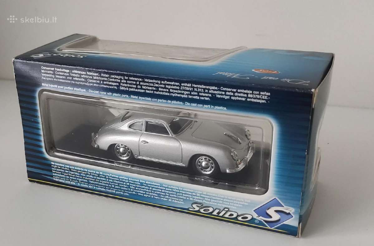 Porsche 356a kolekcinis modeliukas 1:43 Solido - nuotraukos Nr. 2