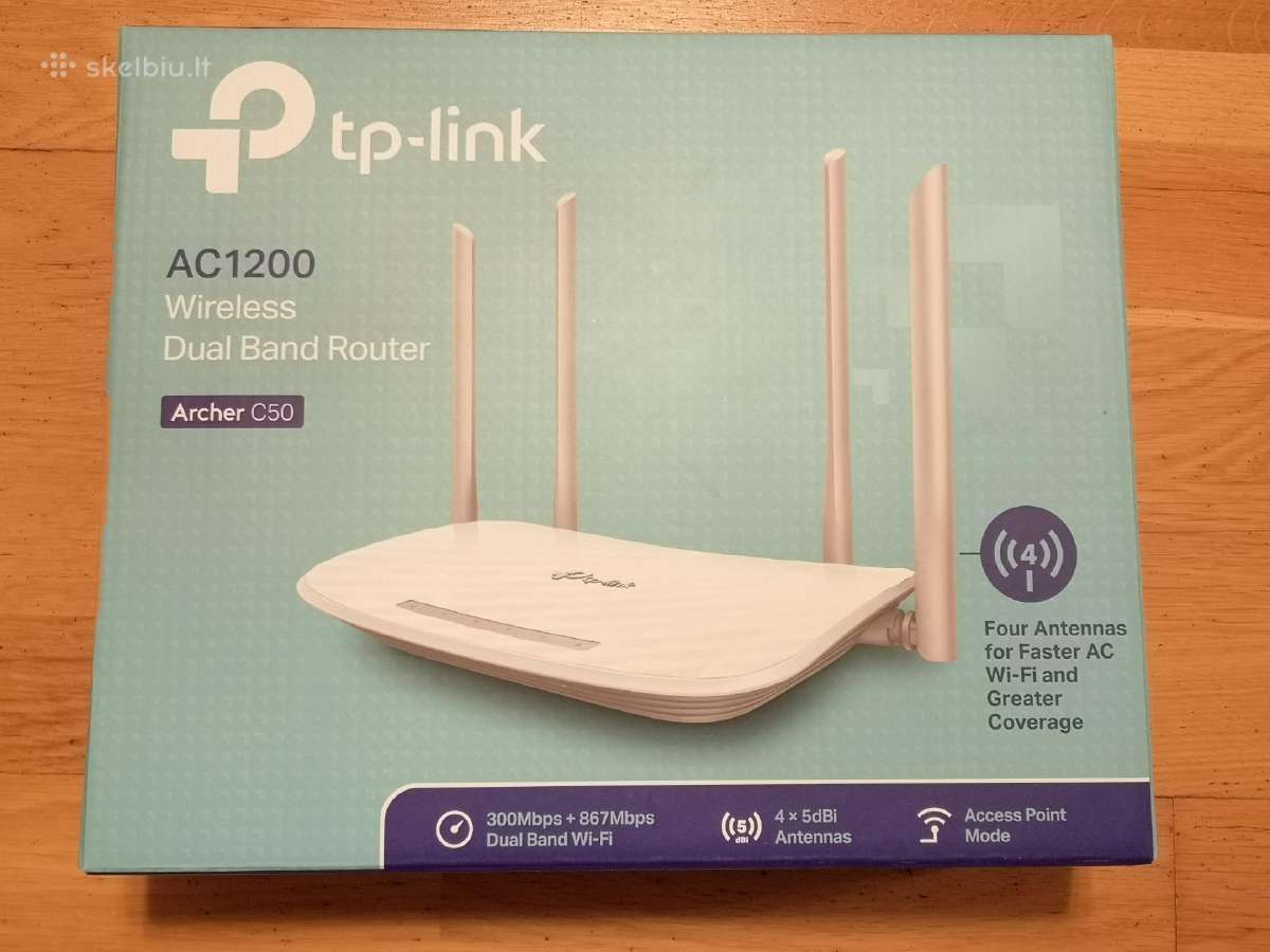 Tp-link Ac1200 Wireless Dual Band Router