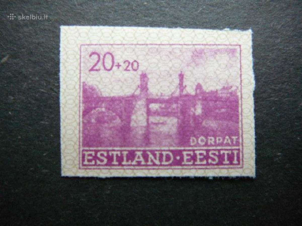 Estija Architektura Vokietija 1941 es5sb