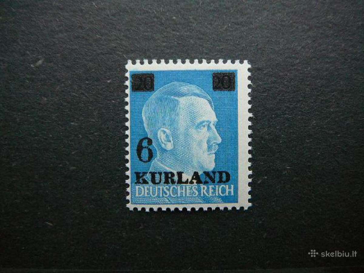Latvija 1945 Kurland Vokietija Mnh llv3