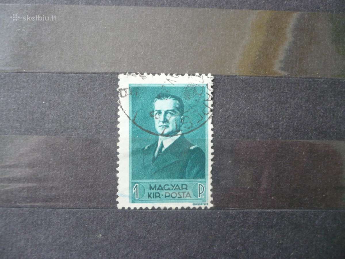 1938 Admirolas Miklos Horthy