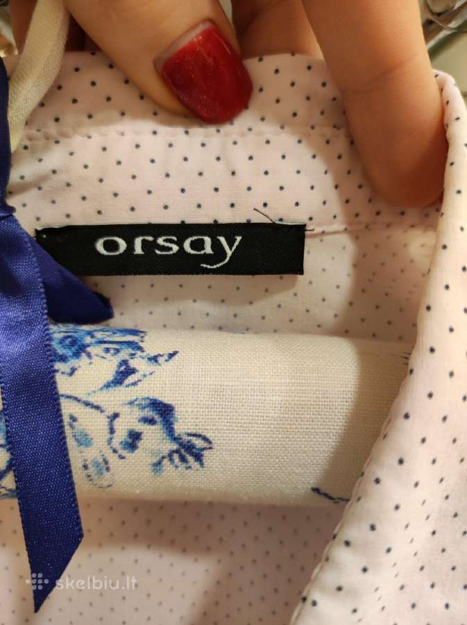 Orsay švelniai rožiniai marškiniai su taškučiais - nuotraukos Nr. 14