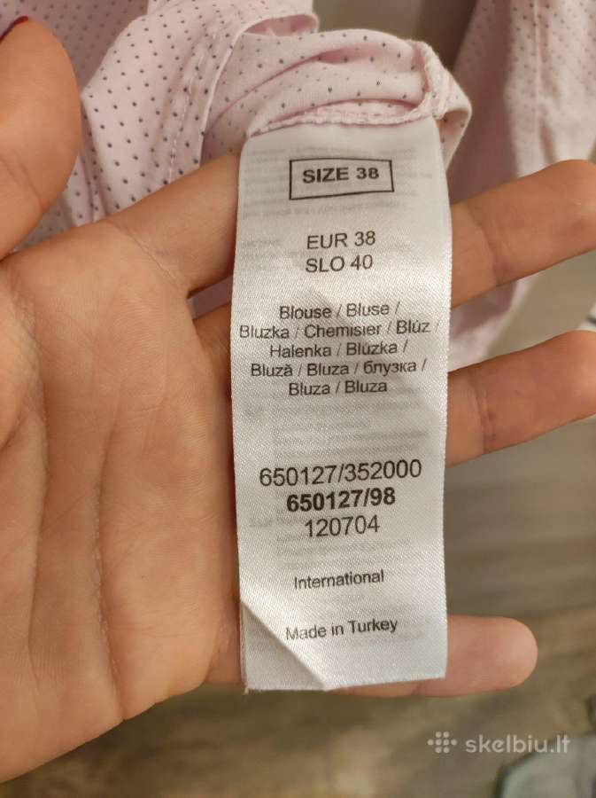 Orsay švelniai rožiniai marškiniai su taškučiais - nuotraukos Nr. 18