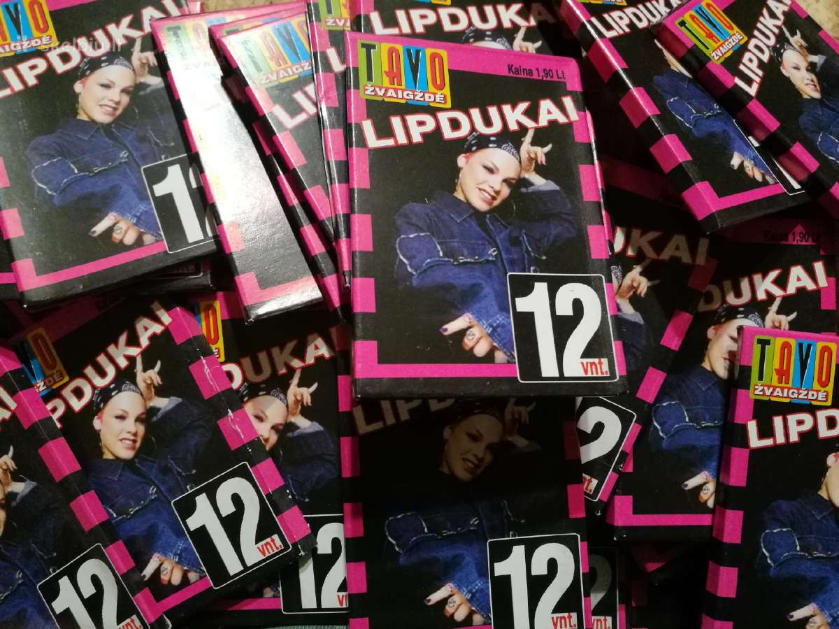 Tavo žvaigždė 2003 metų lipdukai