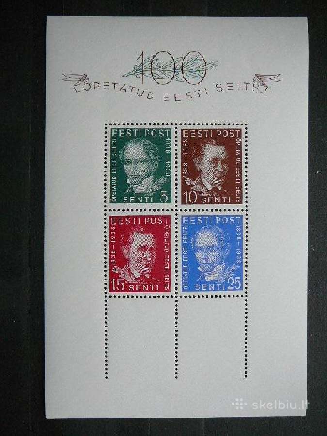 Estija Izymus zmones 1938 es138/1sb