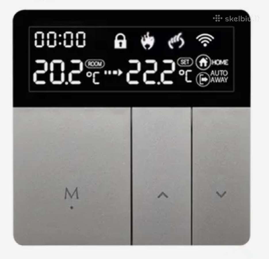 Išmanus WiFi termoreguliatorius Tuya app - nuotraukos Nr. 3