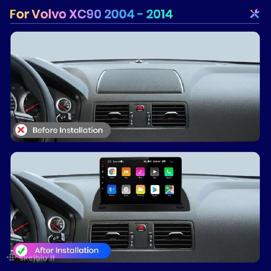 Parduodu Volvo Xc90 2002-2014 android multimediją - nuotraukos Nr. 3