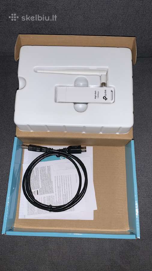 Adapteris Tp-link Tl-wn722n 150mbps - nuotraukos Nr. 4