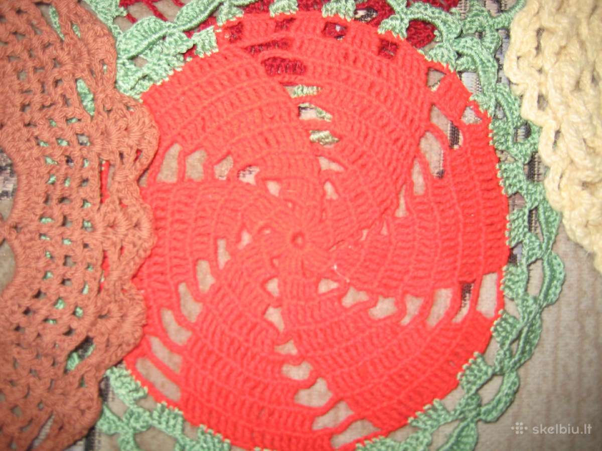 Medžiaginės servetėlės 15 - 36 cm - nuotraukos Nr. 3