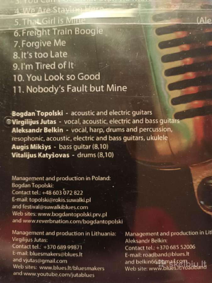 Blues CD - nuotraukos Nr. 2
