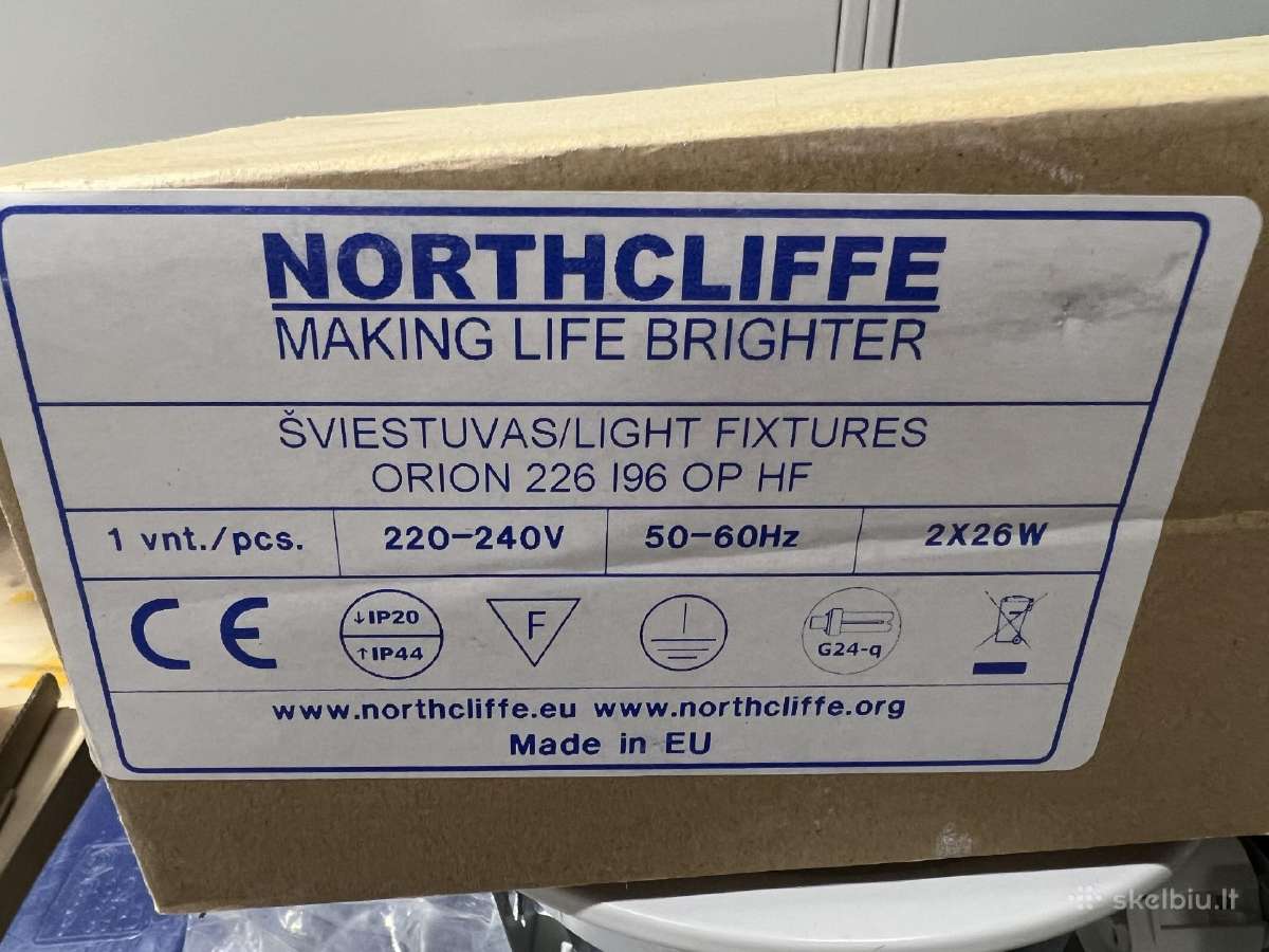 Įmontuojamas šviestuvas Northcliffe - nuotraukos Nr. 3