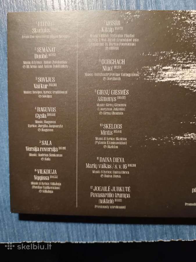 Lietuviškos muzikos retesni CD - nuotraukos Nr. 9