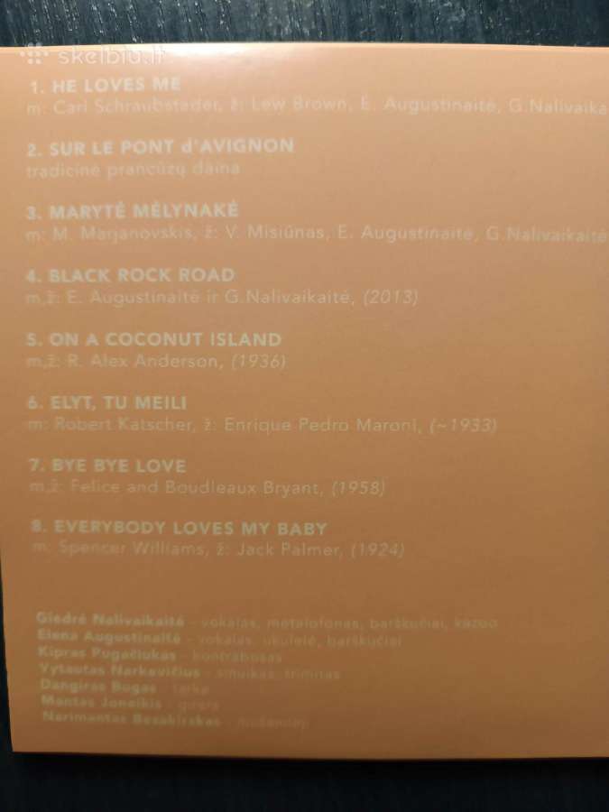 Lietuviškos muzikos retesni CD - nuotraukos Nr. 2