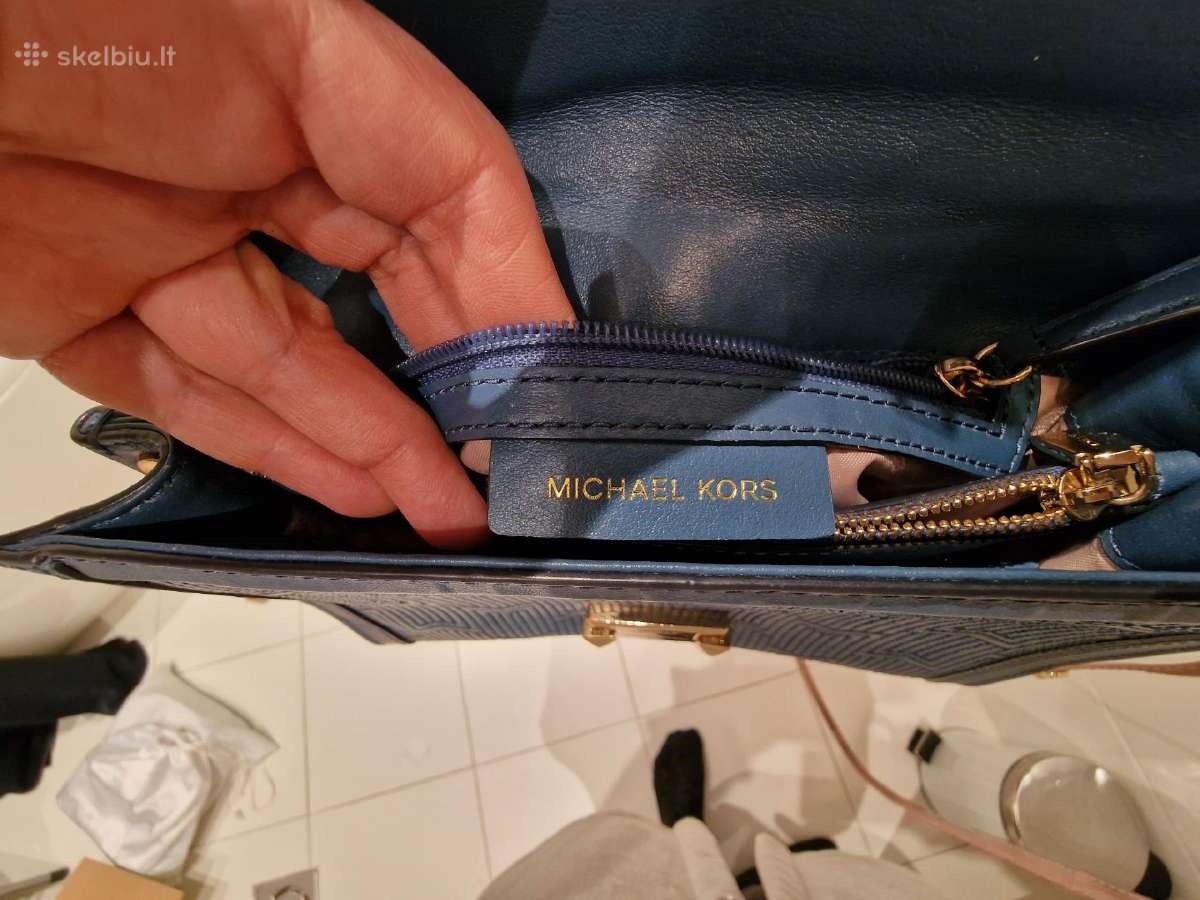 Michael Kors rankinė, mėlyna/turkio - nuotraukos Nr. 9