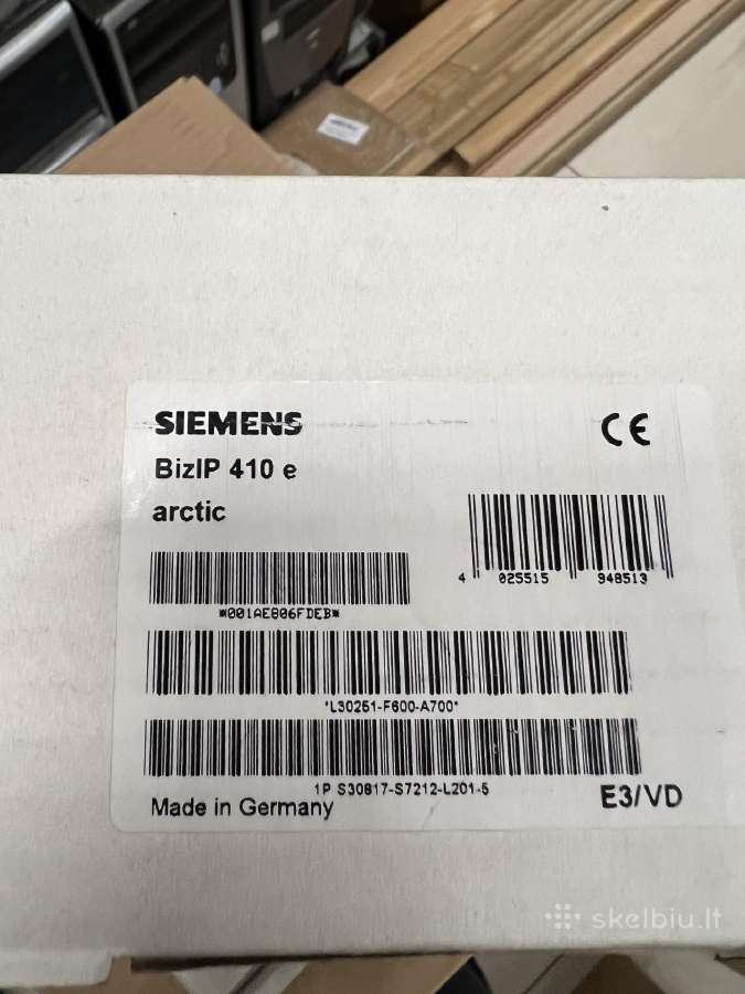 Siemens telefonas Hipath Bizip 410 e - nuotraukos Nr. 2