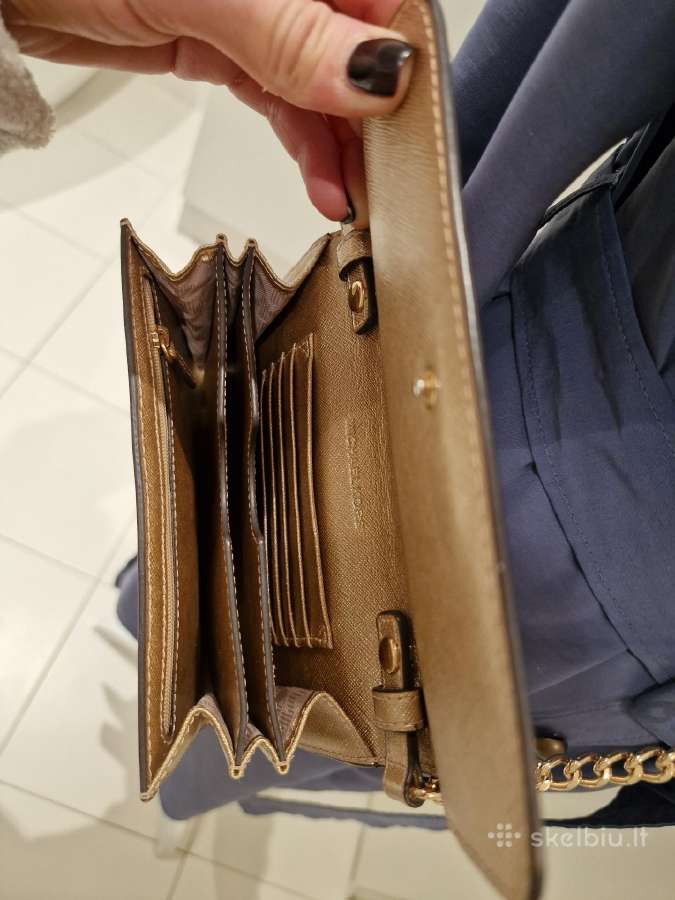Michael Kors delninė-pinigibė, aukso spalvos - nuotraukos Nr. 5