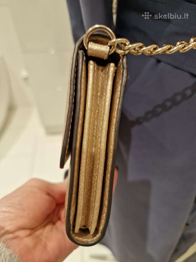Michael Kors delninė-pinigibė, aukso spalvos - nuotraukos Nr. 11
