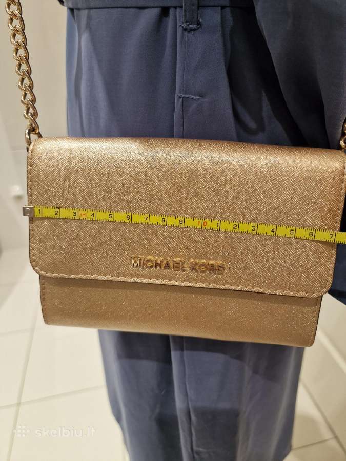 Michael Kors delninė-pinigibė, aukso spalvos - nuotraukos Nr. 18