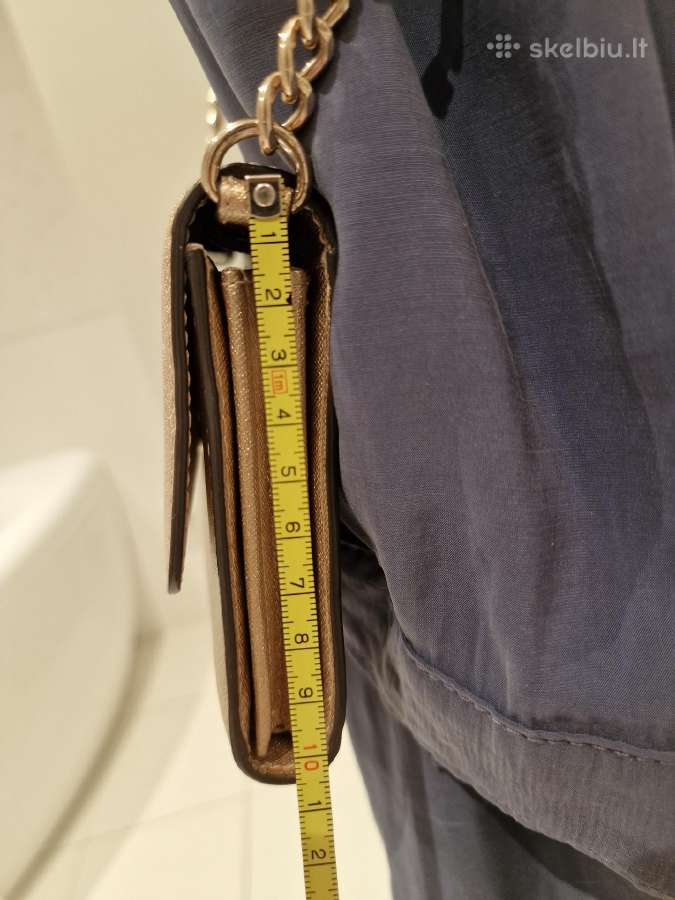 Michael Kors delninė-pinigibė, aukso spalvos - nuotraukos Nr. 19