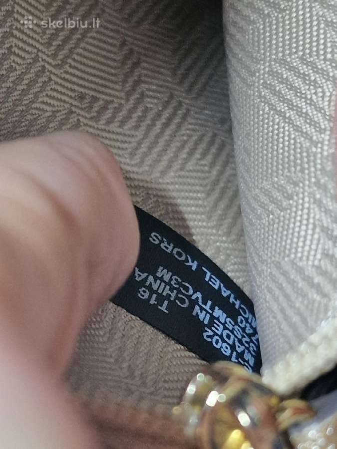 Michael Kors delninė-pinigibė, aukso spalvos - nuotraukos Nr. 22