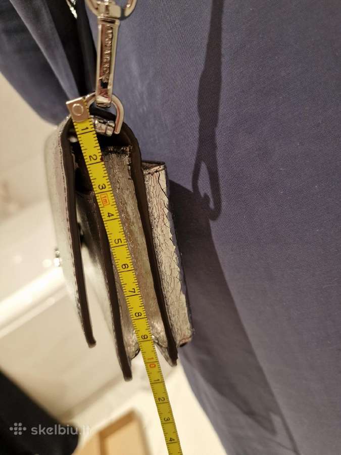 Michael Kors delninė-piniginė, sidabro spalvos, bl - nuotraukos Nr. 21