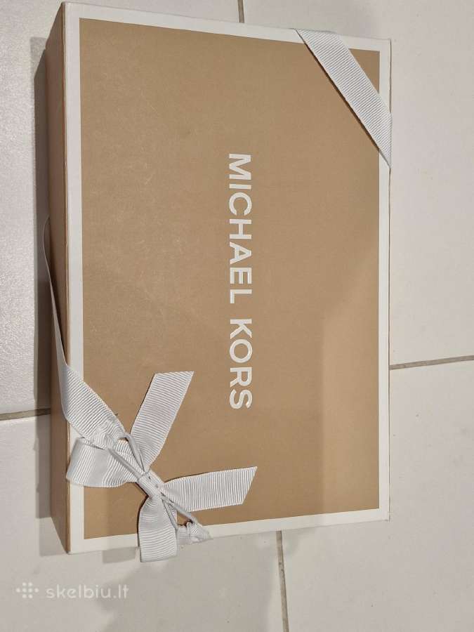 Michael Kors delninė-piniginė, sidabro spalvos, bl - nuotraukos Nr. 25