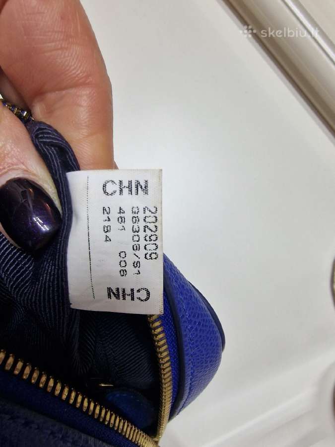 Furla, mėlyna, talpi kaip mini rankinė. - nuotraukos Nr. 8