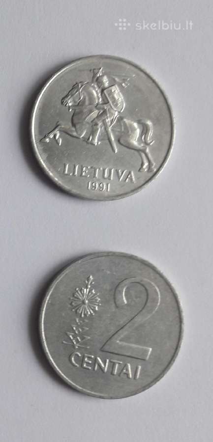 1991-2009 m. Lietuvos monetos - nuotraukos Nr. 9