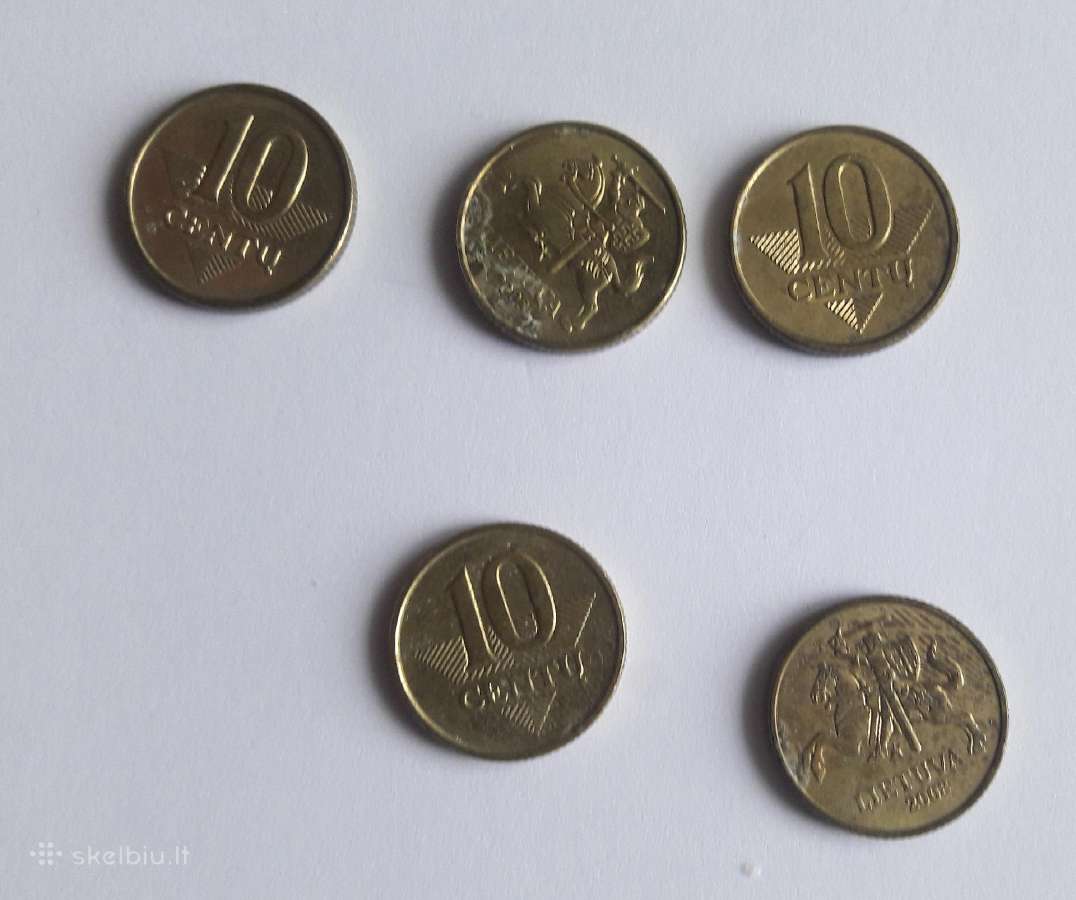 1991-2009 m. Lietuvos monetos - nuotraukos Nr. 7