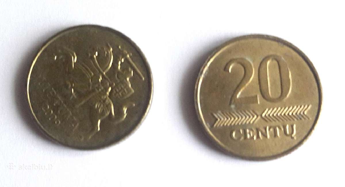 1991-2009 m. Lietuvos monetos - nuotraukos Nr. 4