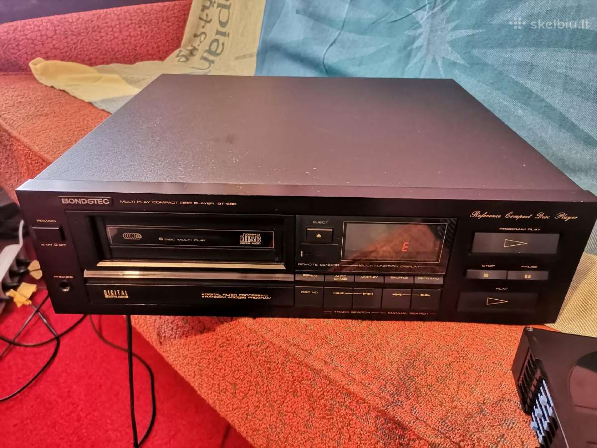 Parduodu CD grotuvą Bondstec Bt 660 - nuotraukos Nr. 5
