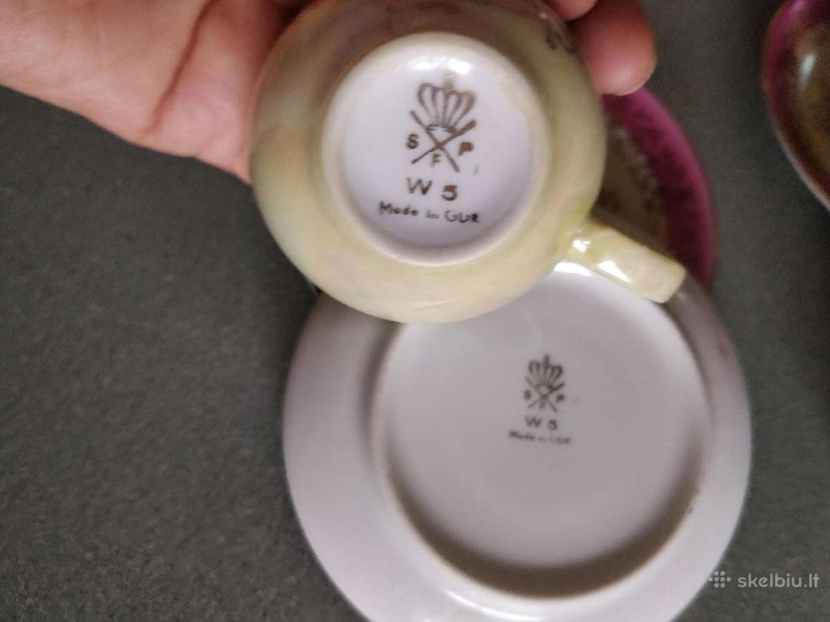 Vokiškas espresso kavos komplektas 6 asm Madonna - nuotraukos Nr. 10